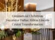 Blog preview for commercial Christmas decorator Dallas featuring an elegant, decorated tree in the Hilton Lincoln Centre lobby.